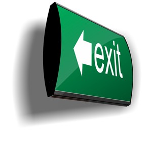 Sign Frame (210*297mm, Double Sided, Wall Mounted)
