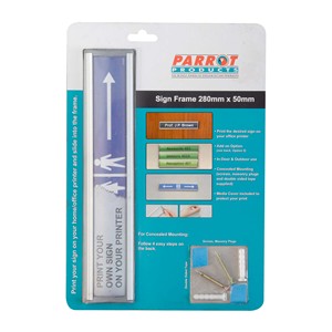 Sign Frame (50*280mm, Retail Pack)