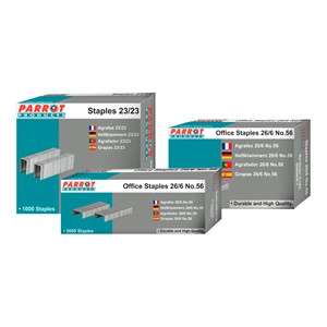 Staples (Staple Size: 23/10,  Box of 1000,  50 Pages)