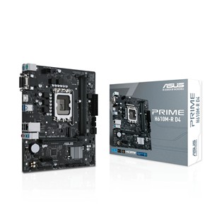 ASUS PRIME H610M-R D4, Intel, LGA 1700, Intel® Celeron®, Intel® Core™ i3, Intel®
