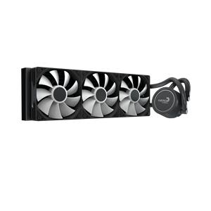 Aerocol Abyss L360 Black - 360mm ARGB Liquid Cooler - Intel LGA1851/LGA1700 -