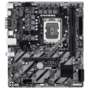 GIGABYTE Intel® H810 Chipset for LGA 1851; 2x DDR5; 2x M2; HDMI 1x VGA; mATX