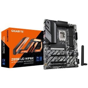 GIGABYTE Intel® Z890 Chipset for LGA 1851; 4x DDR5; 3x M2; USB4® USB Type-C®/DP;