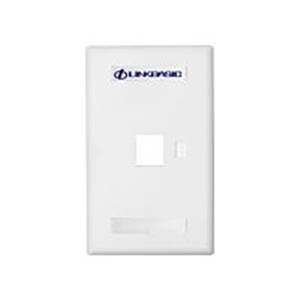 Linkbasic One Port Faceplate 115 x 70mm