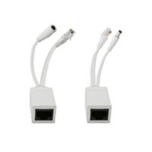 Passive PoE Injector and Splitter Set