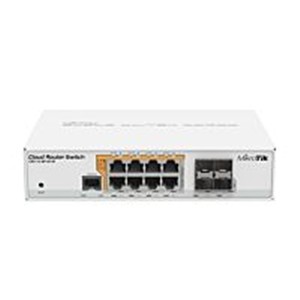 MikroTik Cloud Switch 8xGE with PoE 4xSFP | CRS112-8P-4S-IN