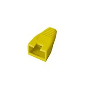 Linkbasic Yellow Boots RJ45