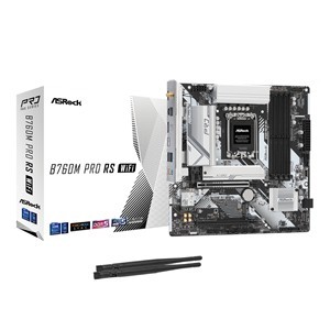 ASRock B760M Pro RS WiFi Intel LGA 1700 MATX Gaming Motherboard