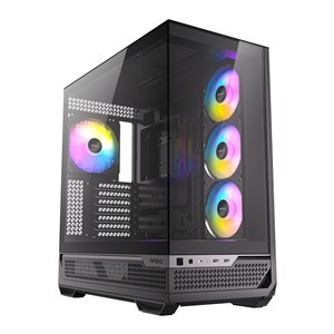 Antec C7 ARGB E-ATX Mid Tower Gaming Chassis – Black