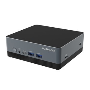 PCBuilder CUBE-N100 8GB DDR4 512GB Windows 11 Home Mini PC