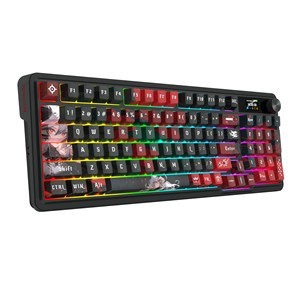 Redragon K719AK ARTEMIS PRO RGB Wireless LCD Mechanical Gaming Keyboard (Anime E