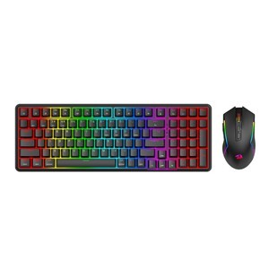 Redragon S162 RGB 3-Mode Wireless Mechanical Gaming Keyboard and Mouse Combo - B