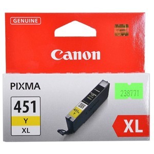 CANON CLI-451 XL INK CARTRIDGE (YELLOW)