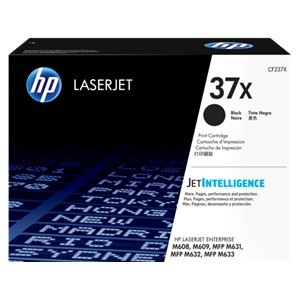 HP 37X HIGH YIELD BLACK ORIGINAL LASERJET TONER