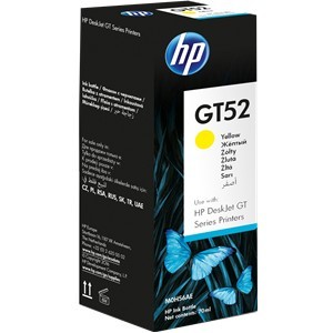 HP GT52 YELLOW ORIGINAL INK BOTTLE