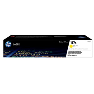 HP 117A YELLOW ORIGINAL LASER TONER CARTRIDGE